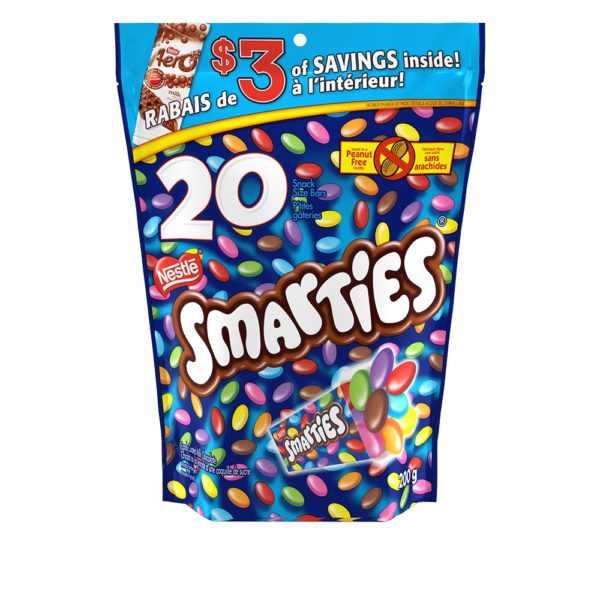 SMARTIES Snack Size, 24X45g, Multipack