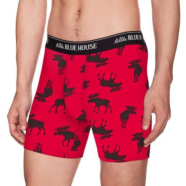 Canadian Men's Printed Boxers